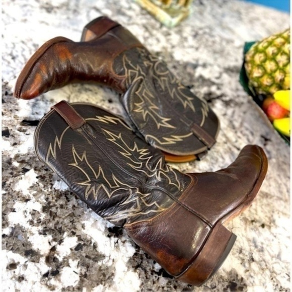 Tony Lama 🇺🇸 Cowboy Boots men’s size 10 - Picture 3 of 14